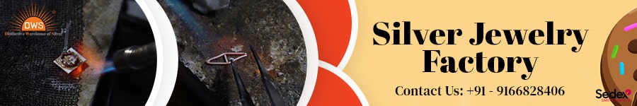 Silver Jewelry Factory in India